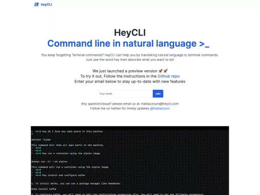 HeyCLI