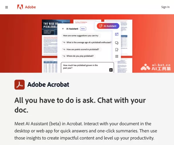 Acrobat AI Assistant