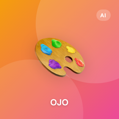 OJO -  全球首个 AI 设计 Agent 团队工作台 | AI工具集 Logo