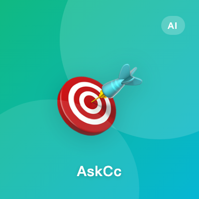 AskCc - AI面试助手，上传个人知识库回答更贴本人经历 | AI工具集 Logo
