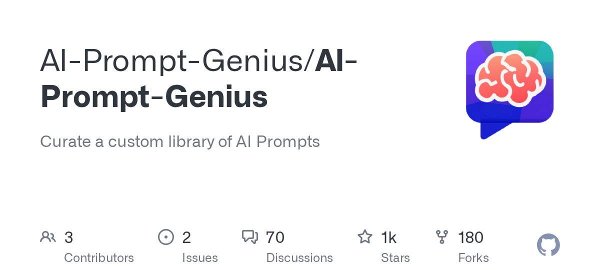 ChatGPT Prompt Genius