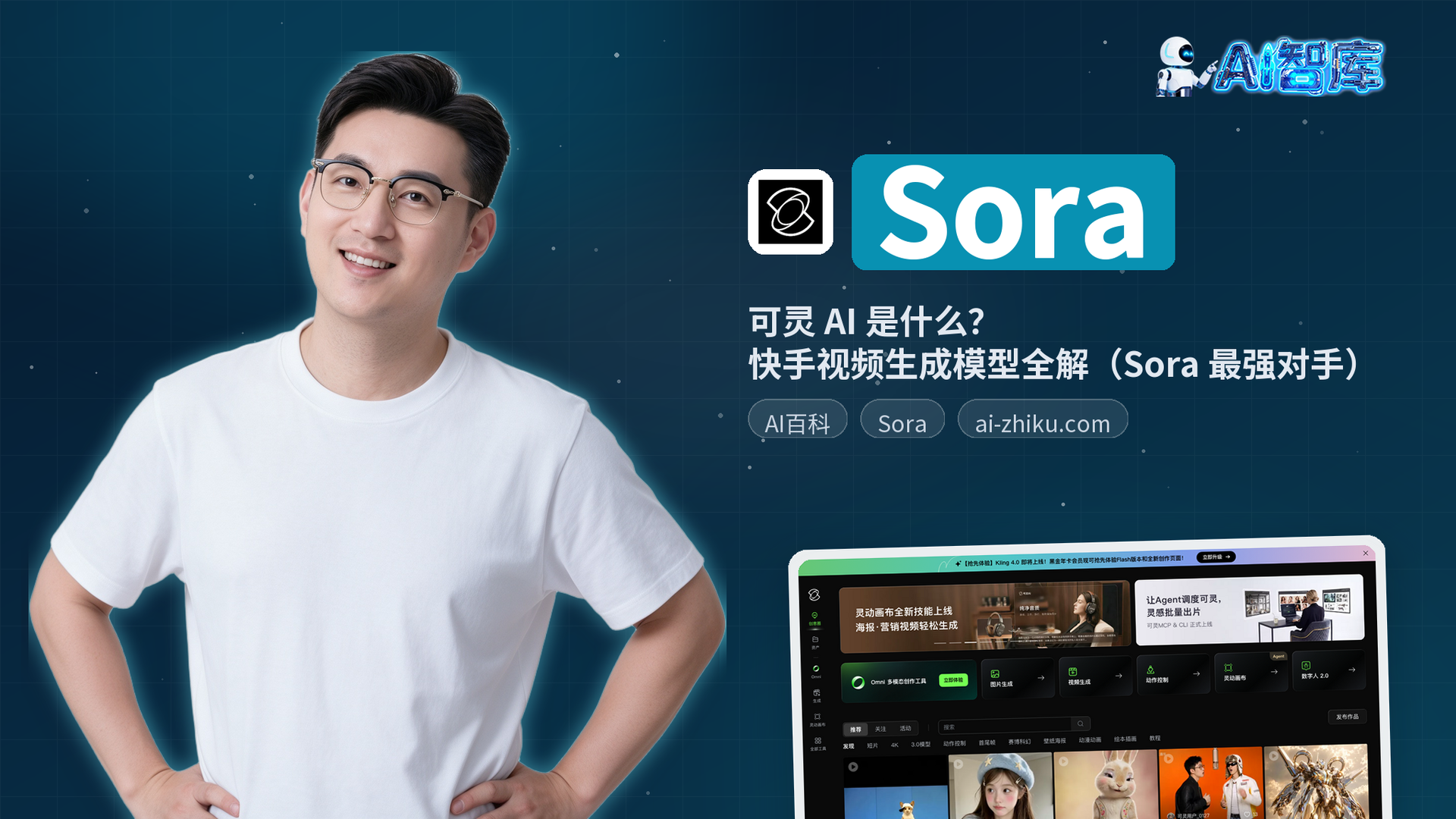 可灵 AI 是什么？快手视频生成模型全解（Sora 最强对手）